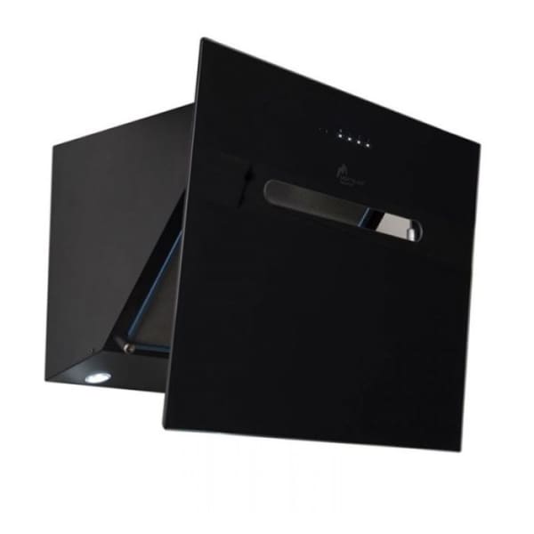 Hotte décorative MONTBLANC 60 Cm Noir en verre (HD60BLX) Hotte décorative MONTBLANC 60 Cm Noir en verre (HD60BLX)